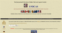 Desktop Screenshot of ifocas.org